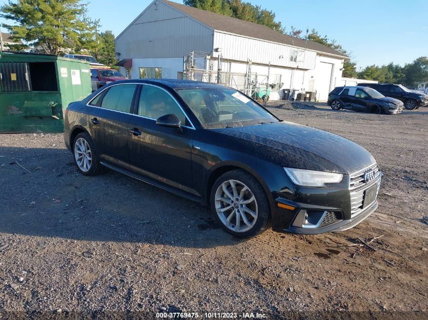 WAUENAF43KA017828 Audi A4 PREMIUM PLUS