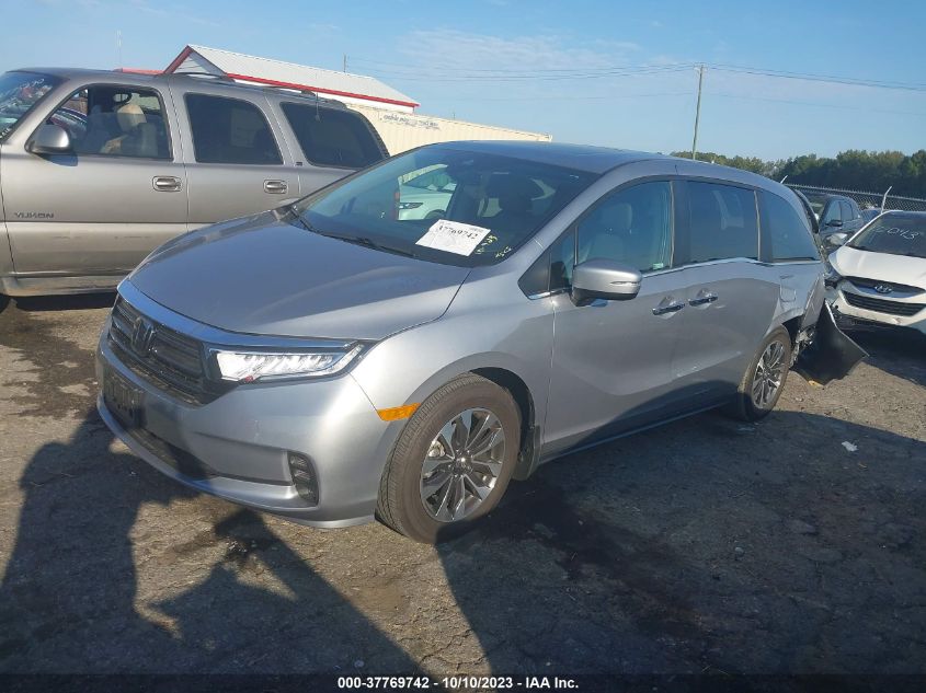 5FNRL6H75NB069827 2022 HONDA ODYSSEY - Image 2