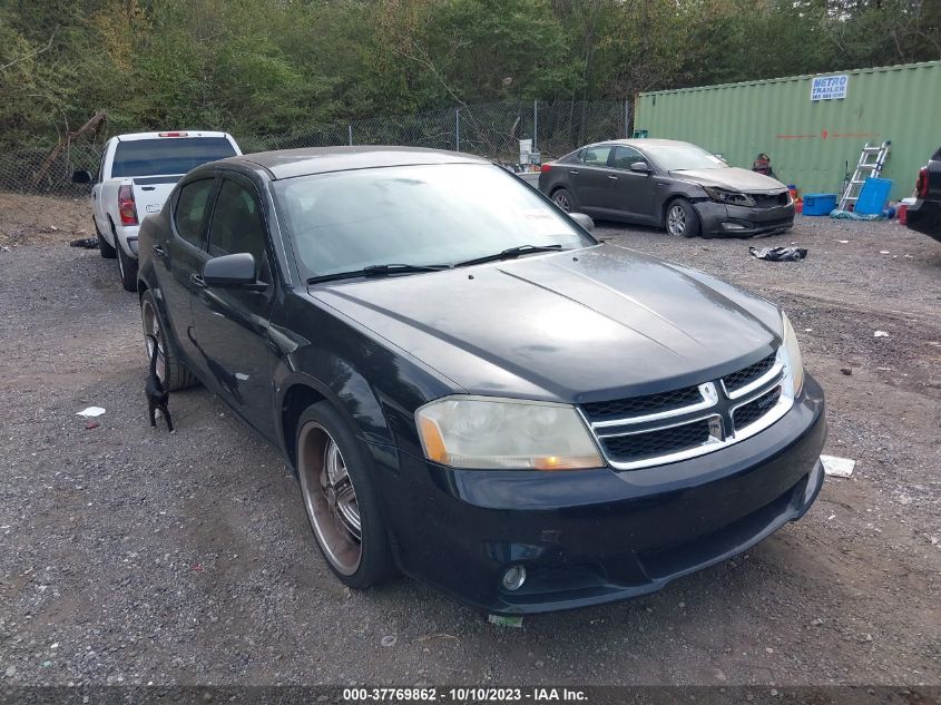 2013 DODGE AVENGER SXT - 1C3CDZCB9DN596676