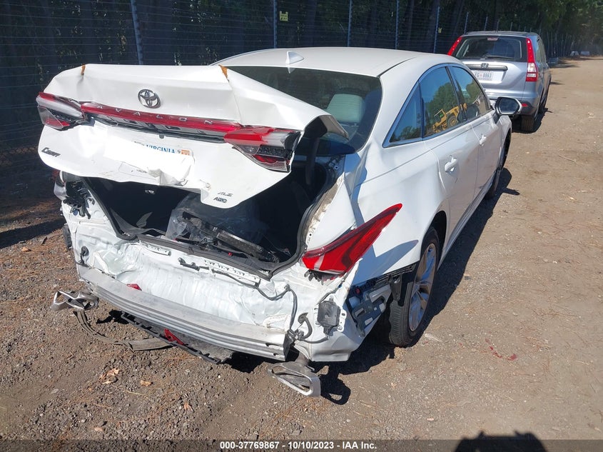 VIN 4T1LB1BB1MU002295 2021 TOYOTA AVALON XLE