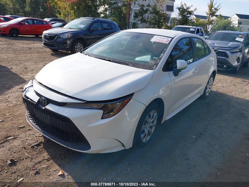 VIN 5YFEPMAE4MP246662 2021 TOYOTA COROLLA LE