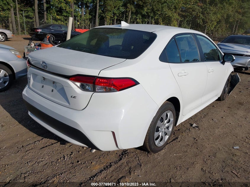 VIN 5YFEPMAE4MP246662 2021 TOYOTA COROLLA LE