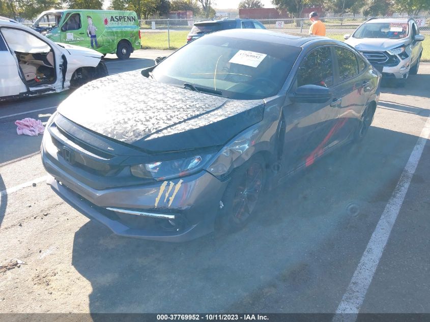 VIN 19XFC1F39LE216434 2020 HONDA CIVIC SEDAN EX
