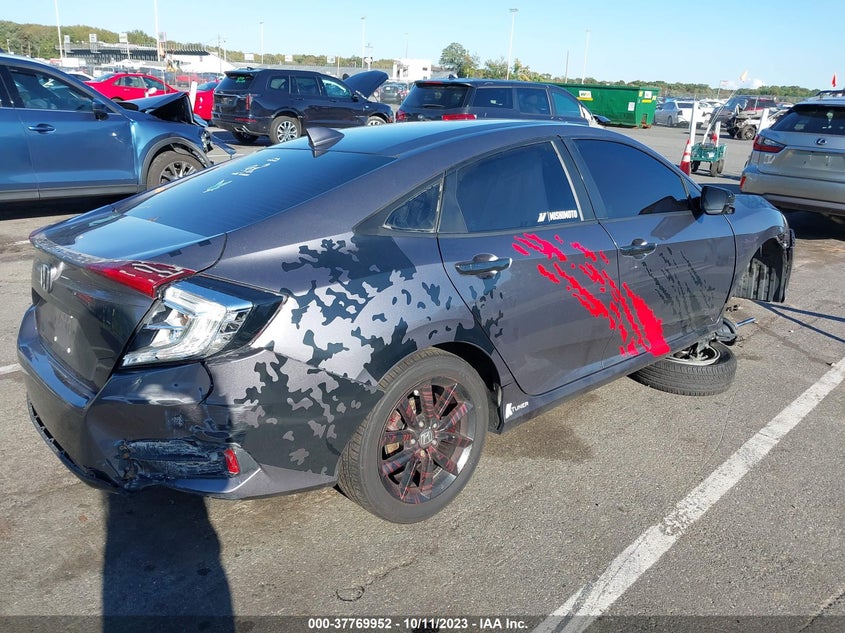 VIN 19XFC1F39LE216434 2020 HONDA CIVIC SEDAN EX