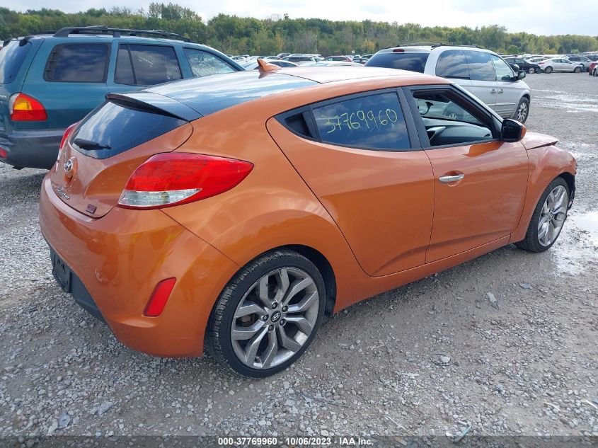 2015 HYUNDAI VELOSTER RE:FLEX - KMHTC6AD7FU218975