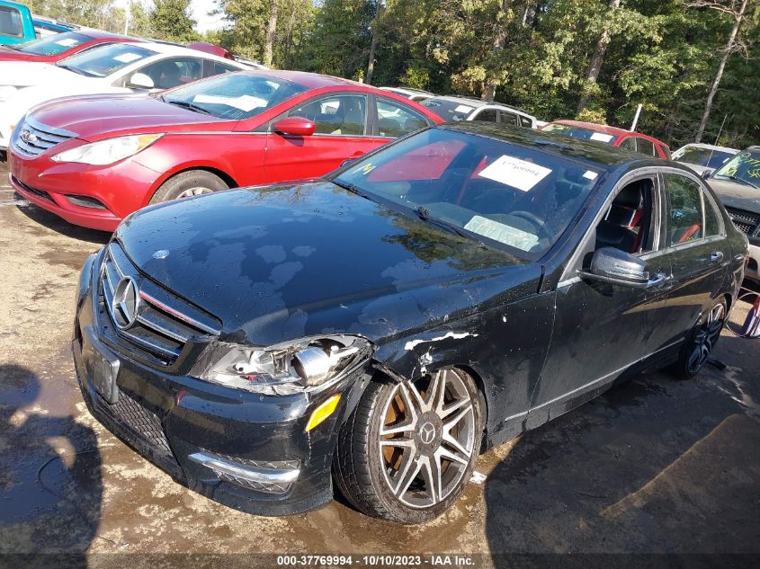 2013 MERCEDES-BENZ C-CLASS C 250 - WDDGF4HB6DR268908