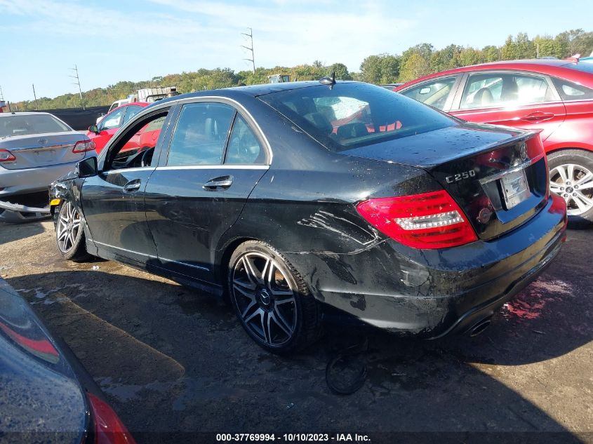 2013 MERCEDES-BENZ C-CLASS C 250 - WDDGF4HB6DR268908