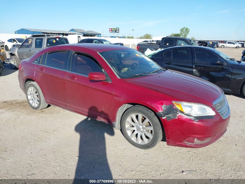 2013 CHRYSLER 200 TOURING - 1C3CCBBB5DN513207