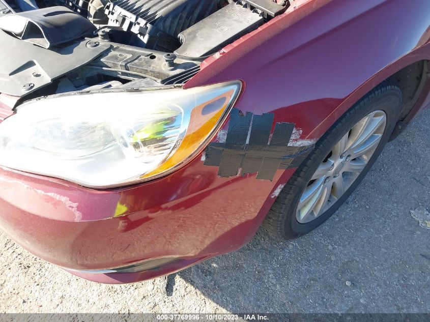 2013 CHRYSLER 200 TOURING - 1C3CCBBB5DN513207