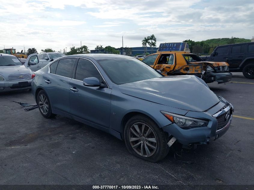 2014 INFINITI Q50 PREMIUM/SPORT - JN1BV7AR2EM697870