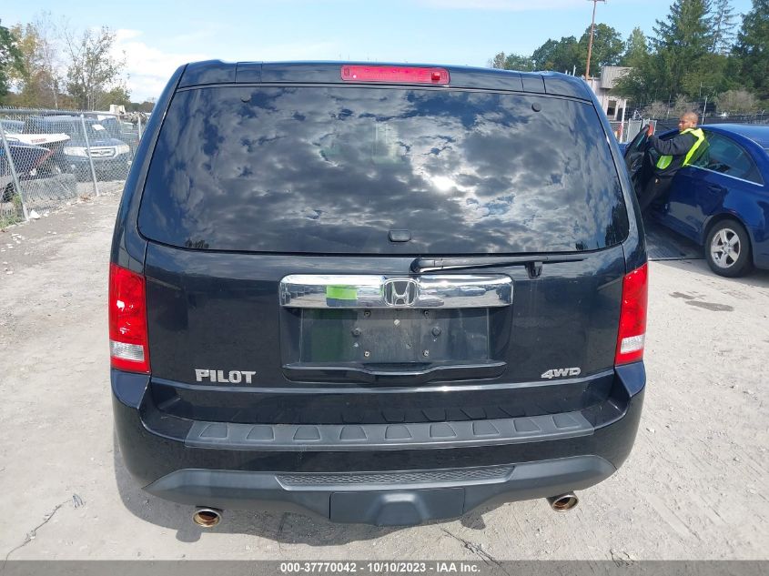 2013 HONDA PILOT EX - 5FNYF4H43DB069501