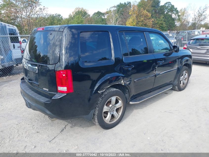 2013 HONDA PILOT EX - 5FNYF4H43DB069501