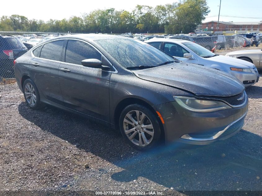 2015 CHRYSLER 200 LIMITED - 1C3CCCABXFN695187