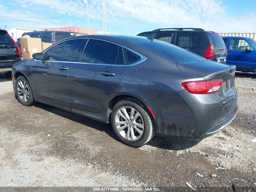 2015 CHRYSLER 200 LIMITED - 1C3CCCABXFN695187