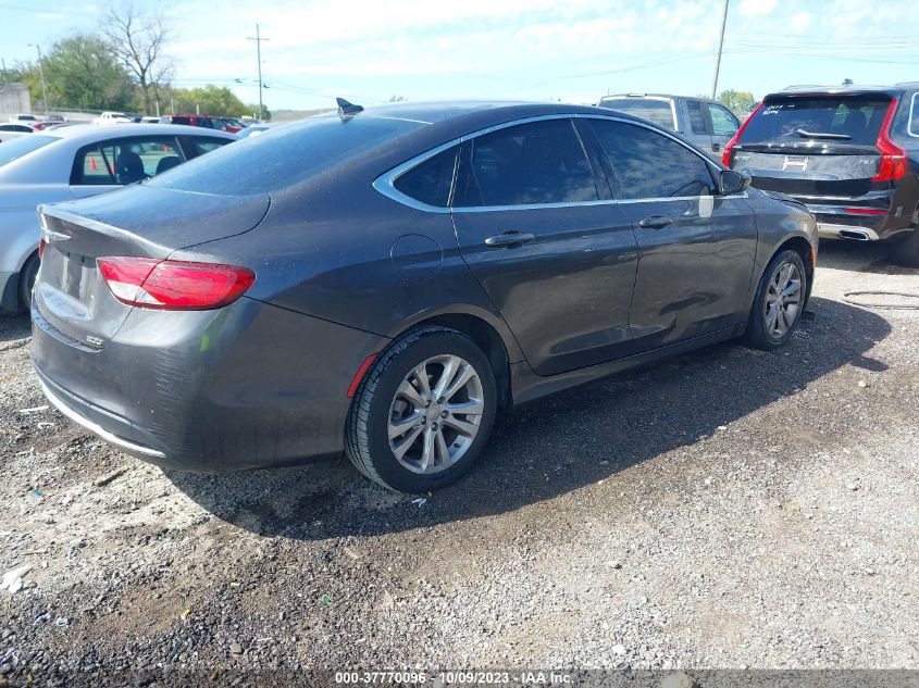 2015 CHRYSLER 200 LIMITED - 1C3CCCABXFN695187