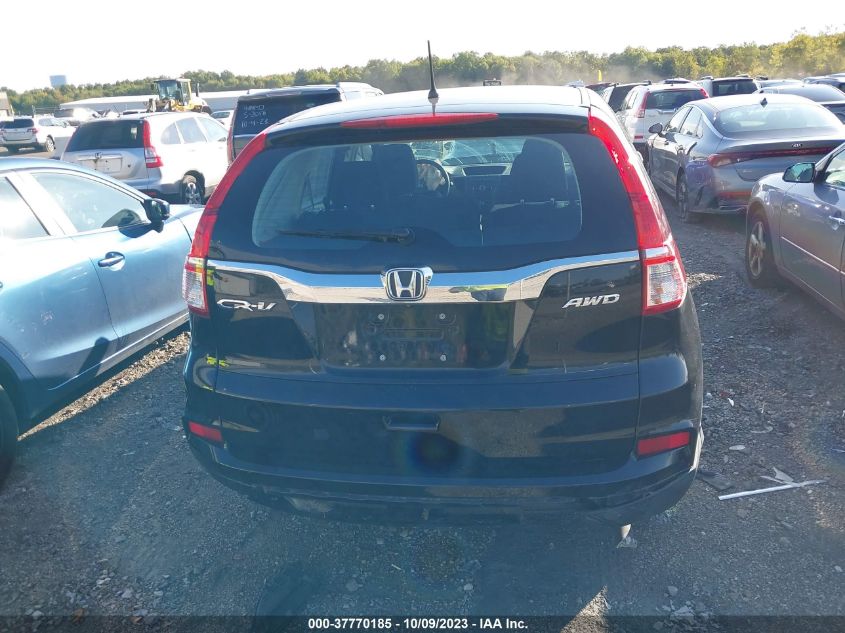 2016 HONDA CR-V LX - 2HKRM4H30GH612715