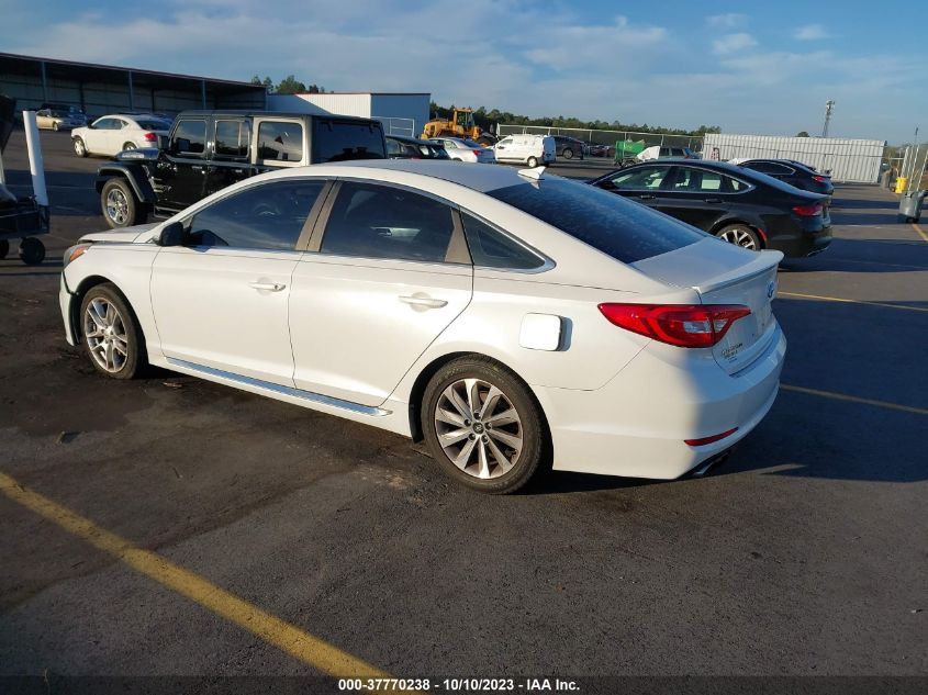 2015 HYUNDAI SONATA 2.4L SPORT - 5NPE34AF4FH036387