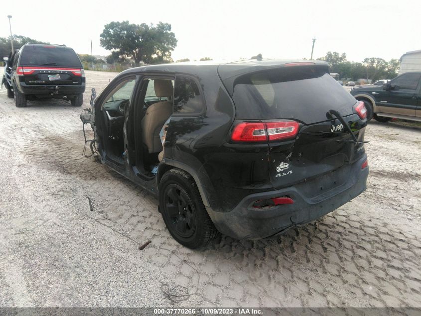 2016 JEEP CHEROKEE SPORT - 1C4PJMABOGW276687