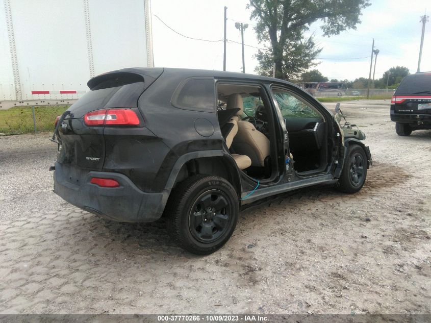 2016 JEEP CHEROKEE SPORT - 1C4PJMABOGW276687