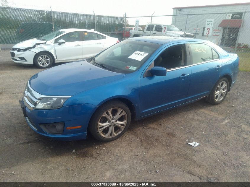 3FAHP0HA8CR268199 | 2012 FORD FUSION