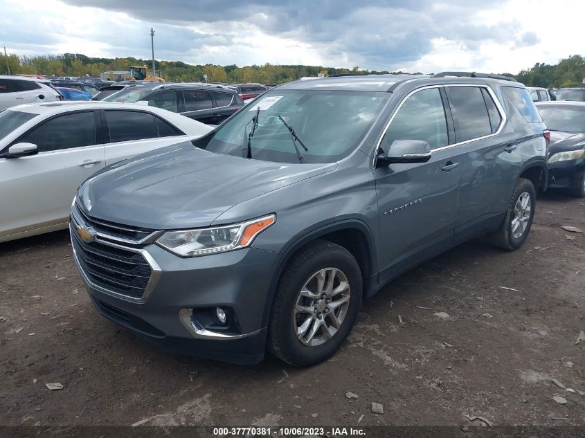 1GNERGKW0KJ304391 Chevrolet Traverse LT CLOTH 2