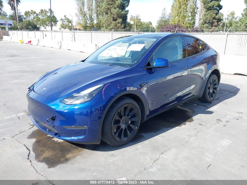 VIN 7SAYGDEE3PF642950 2023 TESLA MODEL Y LONG RANGE