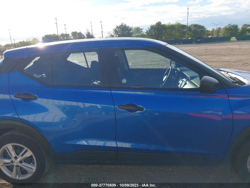 VIN 3N1CP5BV9NL500752 2022 NISSAN KICKS S