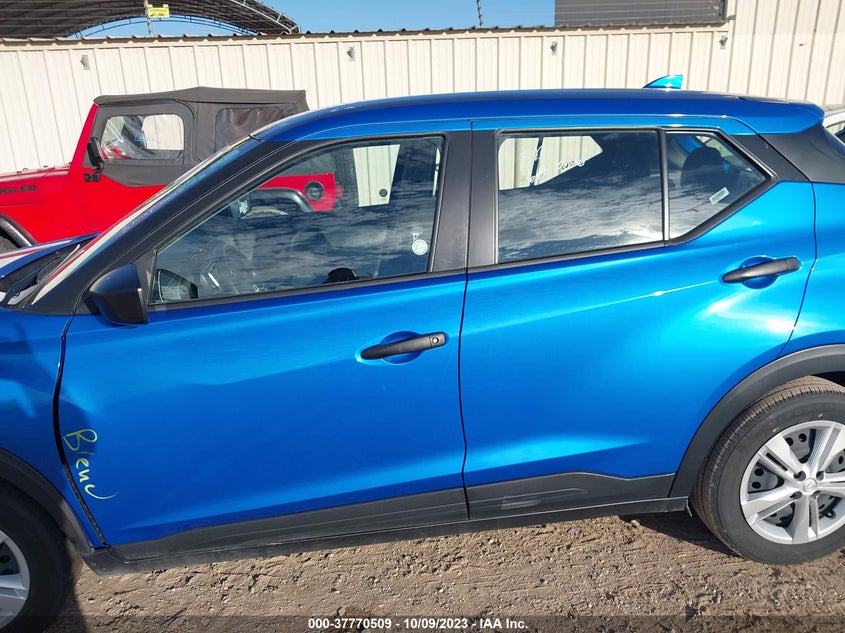 VIN 3N1CP5BV9NL500752 2022 NISSAN KICKS S