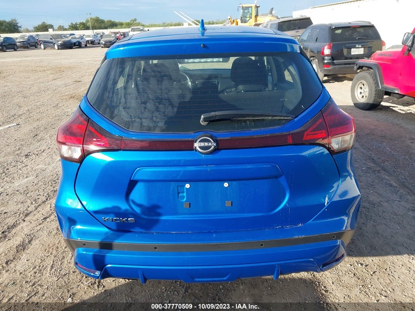 VIN 3N1CP5BV9NL500752 2022 NISSAN KICKS S