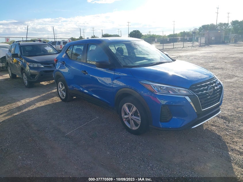VIN 3N1CP5BV9NL500752 2022 NISSAN KICKS S