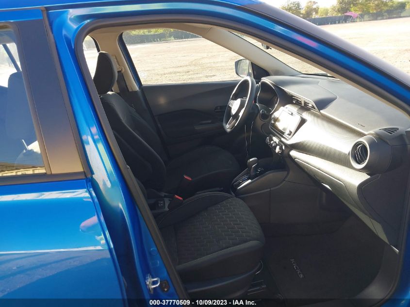 VIN 3N1CP5BV9NL500752 2022 NISSAN KICKS S