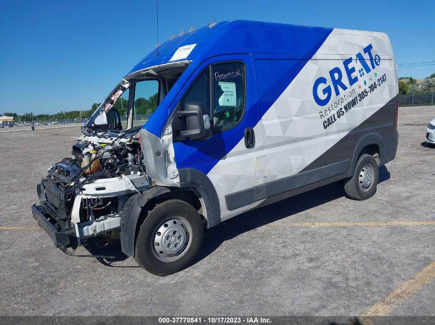 2018 RAM PROMASTER CARGO VAN - 3C6TRVBG0JE149504