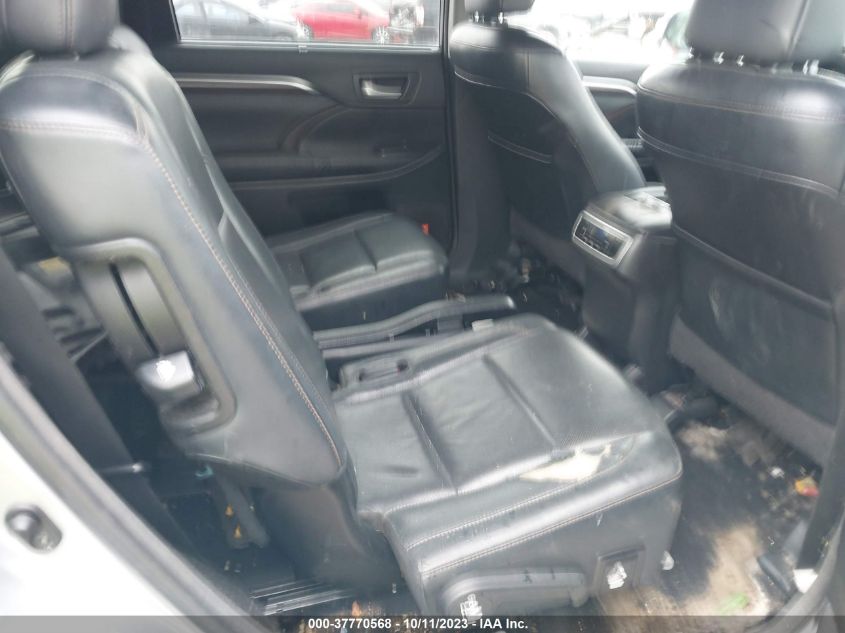 2015 TOYOTA HIGHLANDER LIMITED - 5TDYKRFH6FS055086