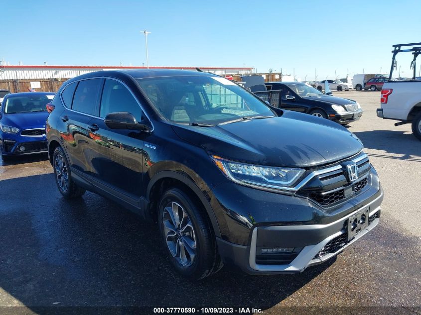 VIN 5J6RT6H59NL028221 2022 HONDA CR-V HYBRID EX