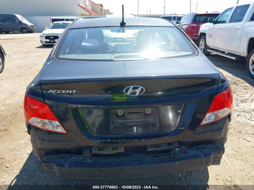2013 HYUNDAI ACCENT GLS - KMHCT4AE0DU397581