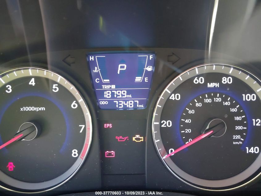 2013 HYUNDAI ACCENT GLS - KMHCT4AE0DU397581