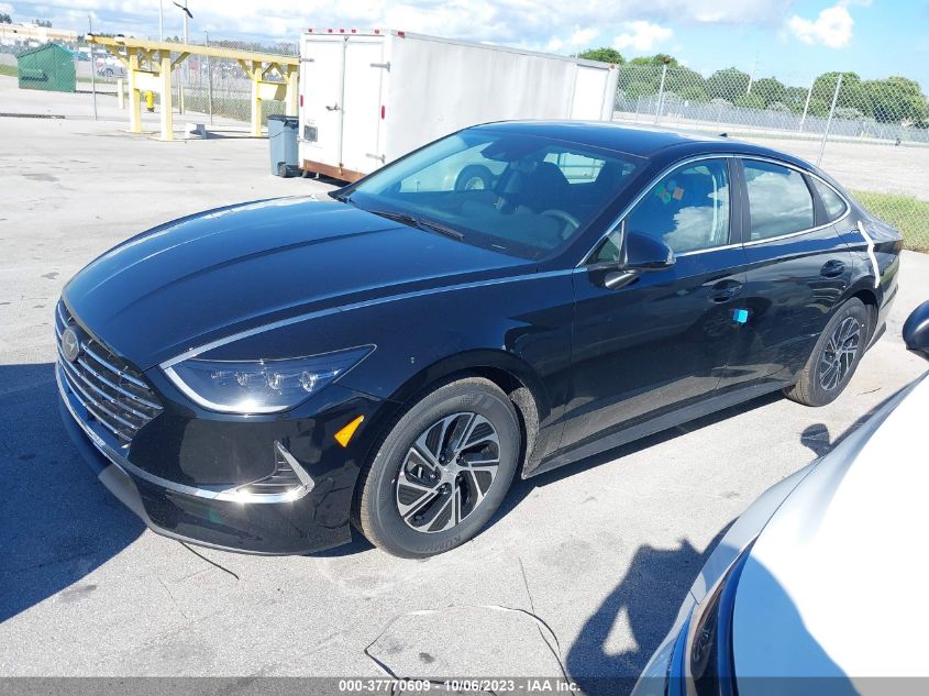 2023 HYUNDAI SONATA HYBRID BLUE - KMHL24JJ1PA074274