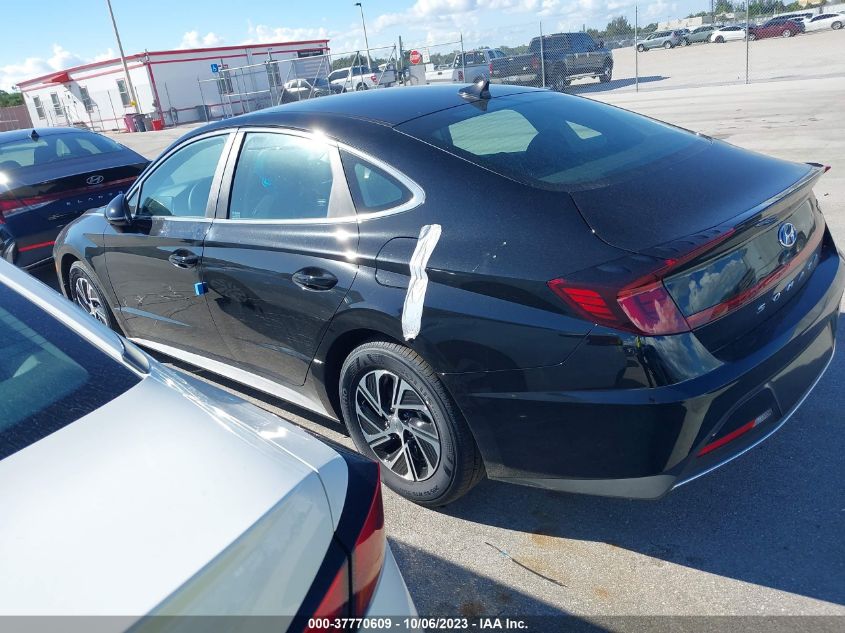 2023 HYUNDAI SONATA HYBRID BLUE - KMHL24JJ1PA074274