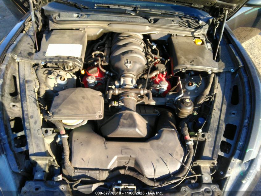 2014 MASERATI GRANTURISMO SPORT/MC ZAM45VLA8E0075603