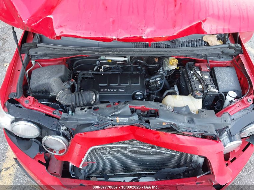 2016 CHEVROLET SONIC LT - 1G1JC6SB4G4110963