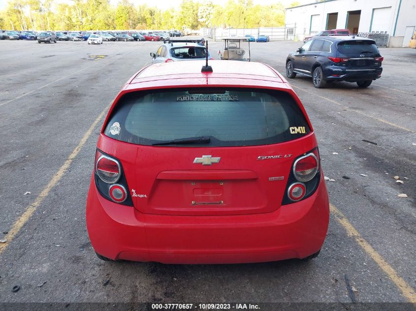 2016 CHEVROLET SONIC LT - 1G1JC6SB4G4110963