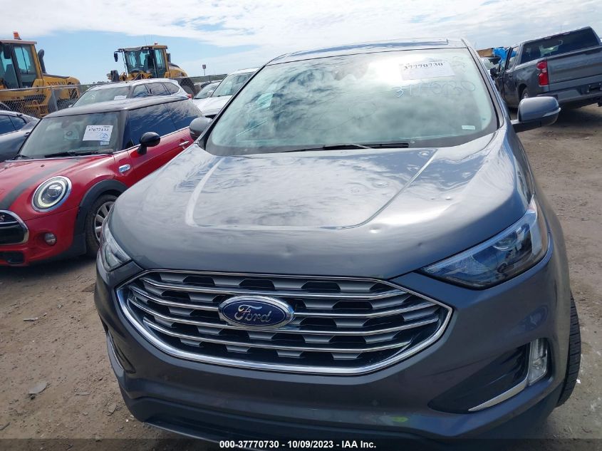 VIN 2FMPK4K90NBA51592 2022 FORD EDGE TITANIUM