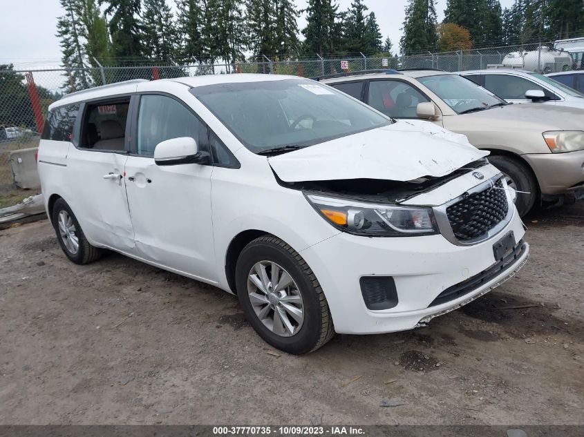 2015 KIA SEDONA LX - KNDMB5C13F6059322