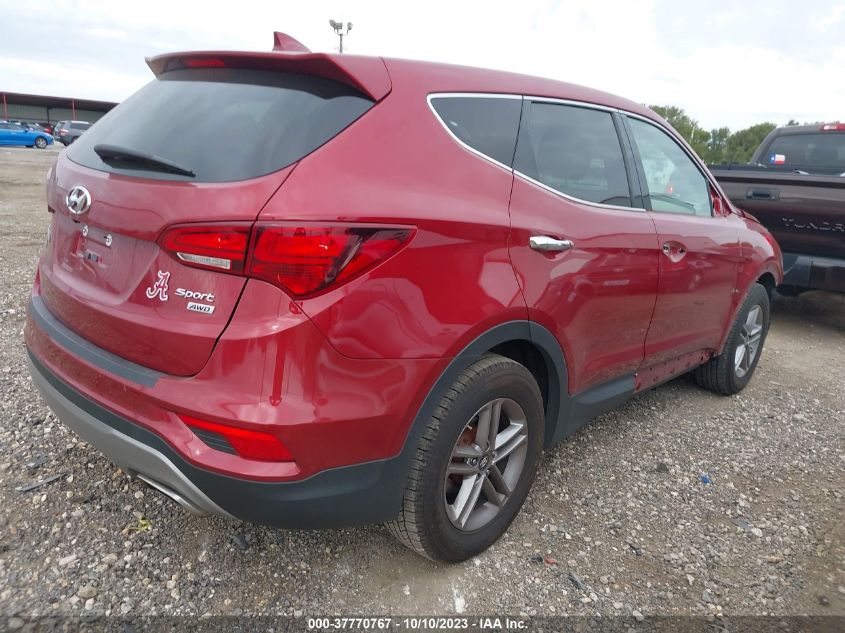 2017 HYUNDAI SANTA FE SPORT 2.4L - 5XYZTDLB7HG495189