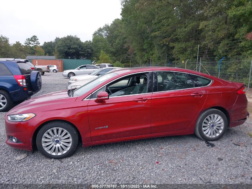 2014 FORD FUSION SE HYBRID - 3FA6P0LU5ER189777