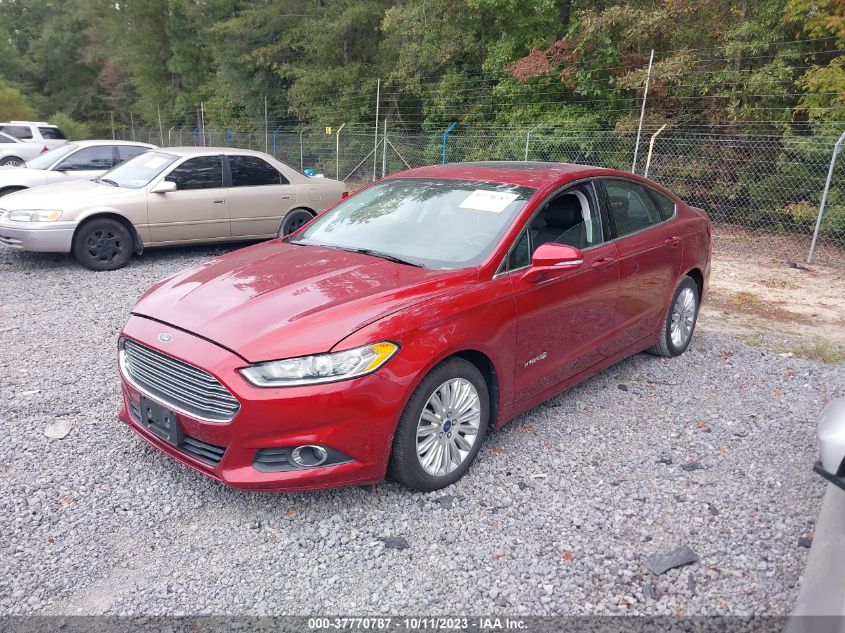 2014 FORD FUSION SE HYBRID - 3FA6P0LU5ER189777