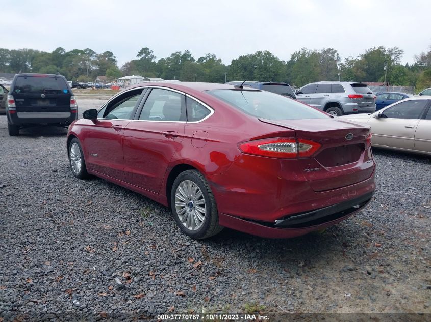 2014 FORD FUSION SE HYBRID - 3FA6P0LU5ER189777