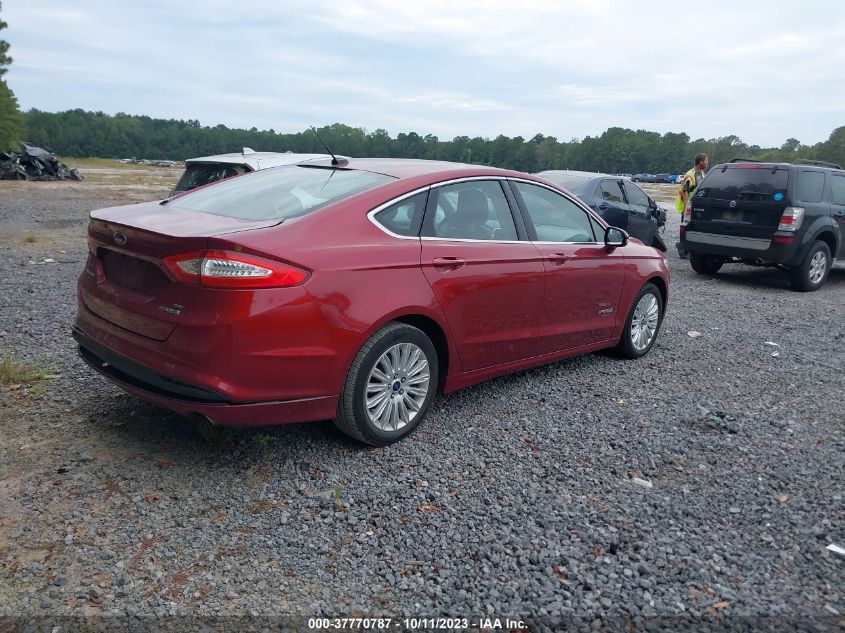 2014 FORD FUSION SE HYBRID - 3FA6P0LU5ER189777