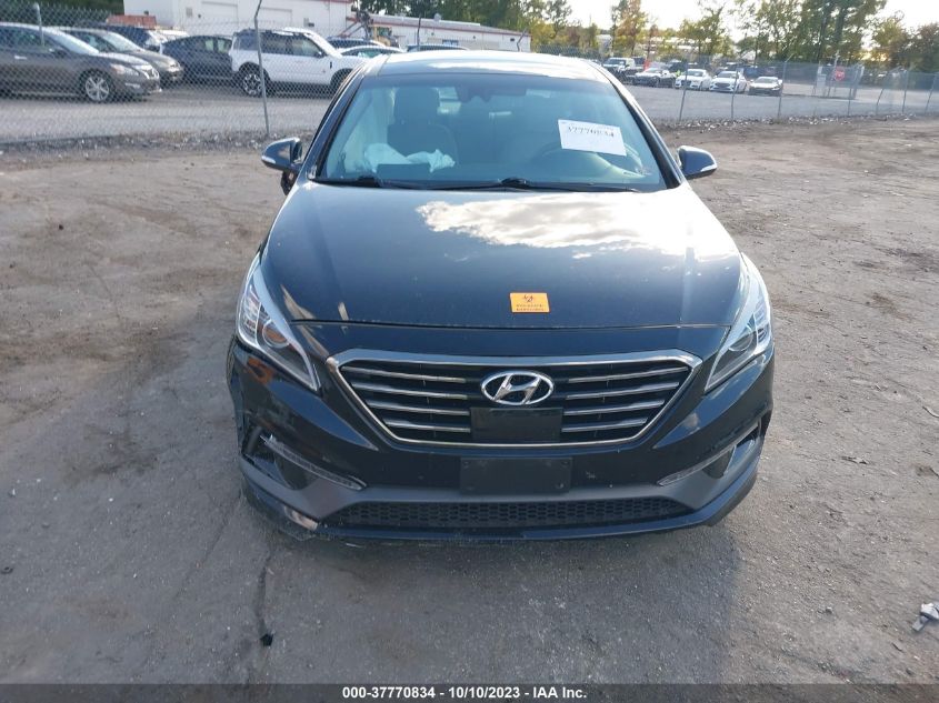 2016 HYUNDAI SONATA 2.4L LIMITED - 5NPE34AF8GH381827