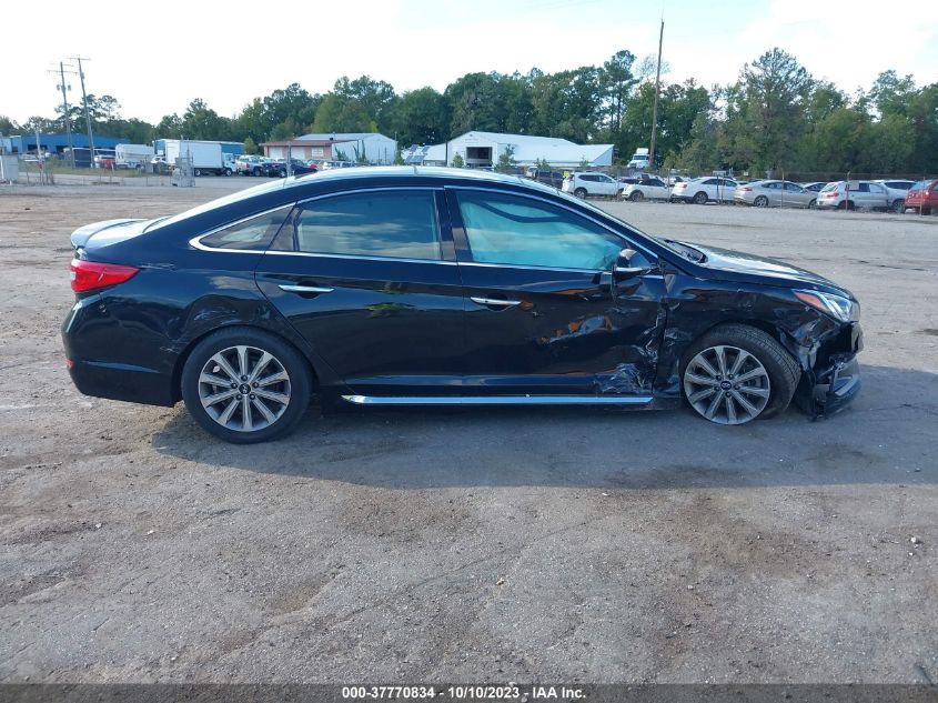 2016 HYUNDAI SONATA 2.4L LIMITED - 5NPE34AF8GH381827